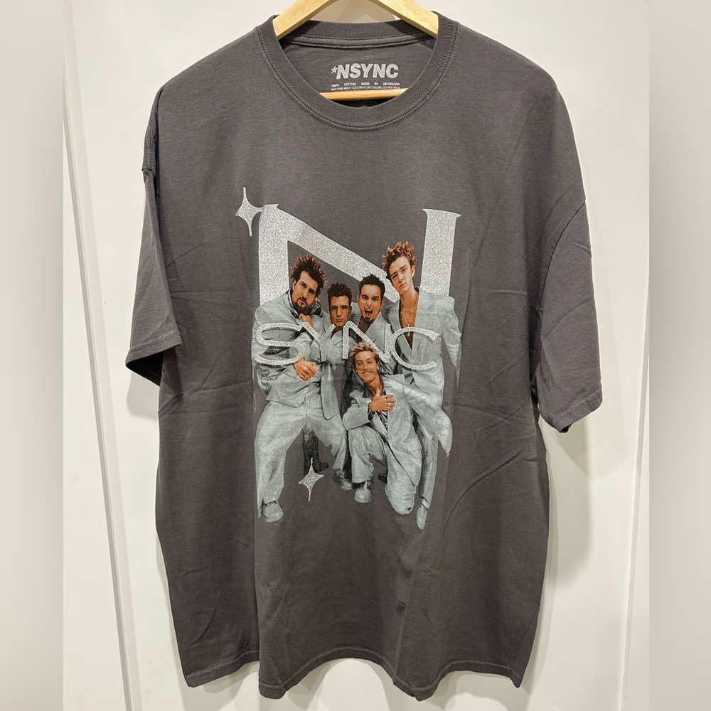 NWOT NSYNC Glitter Tee